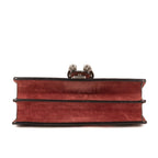 Gucci Blooms Dionysus Beige Burgundy Supreme Canvas Shoulder Bag — view 6