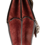 Gucci Blooms Dionysus Beige Burgundy Supreme Canvas Shoulder Bag — view 7