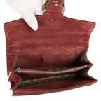Gucci Blooms Dionysus Beige Burgundy Supreme Canvas Shoulder Bag — view 9