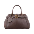 Gucci GG Running Camel Leather Handbag