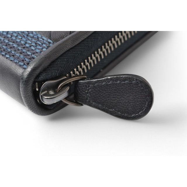 Bottega Veneta Wallet Long With Round Zipper Navy Multi — view 4
