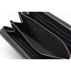 Bottega Veneta Wallet Long With Round Zipper Navy Multi — view 7