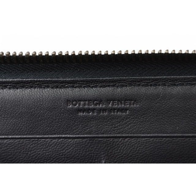 Bottega Veneta Wallet Long With Round Zipper Navy Multi — view 9