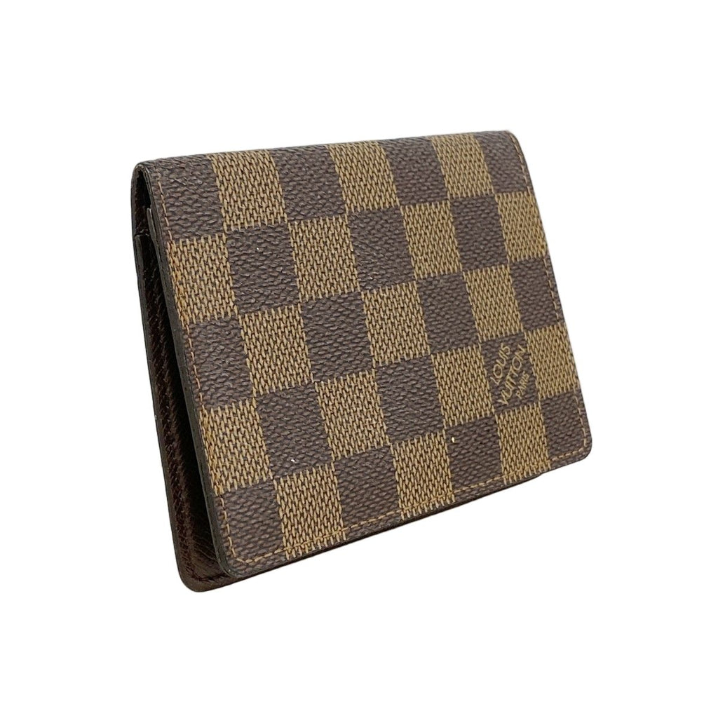 Louis Vuitton Card Case Damier Porte 2 Cult Vertical Ebene — view 2