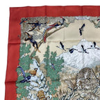 Hermes Scarf Silk Carre 90 Sichuan Orange — view 2