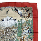 Hermes Scarf Silk Carre 90 Sichuan Orange — view 3