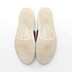 Gucci Sneakers Embroidered Sherry Line Leather — view 4