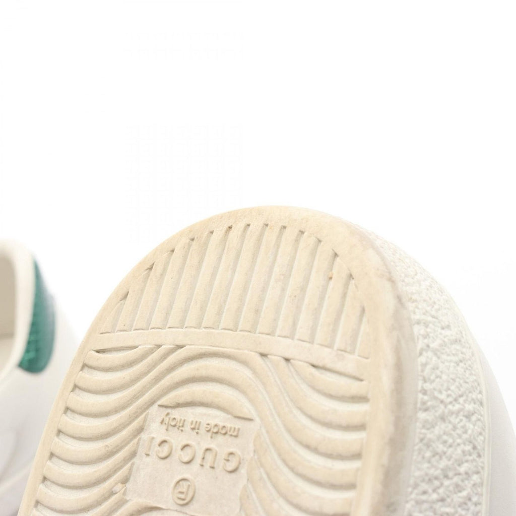 Gucci Sneakers Embroidered Sherry Line Leather — view 9