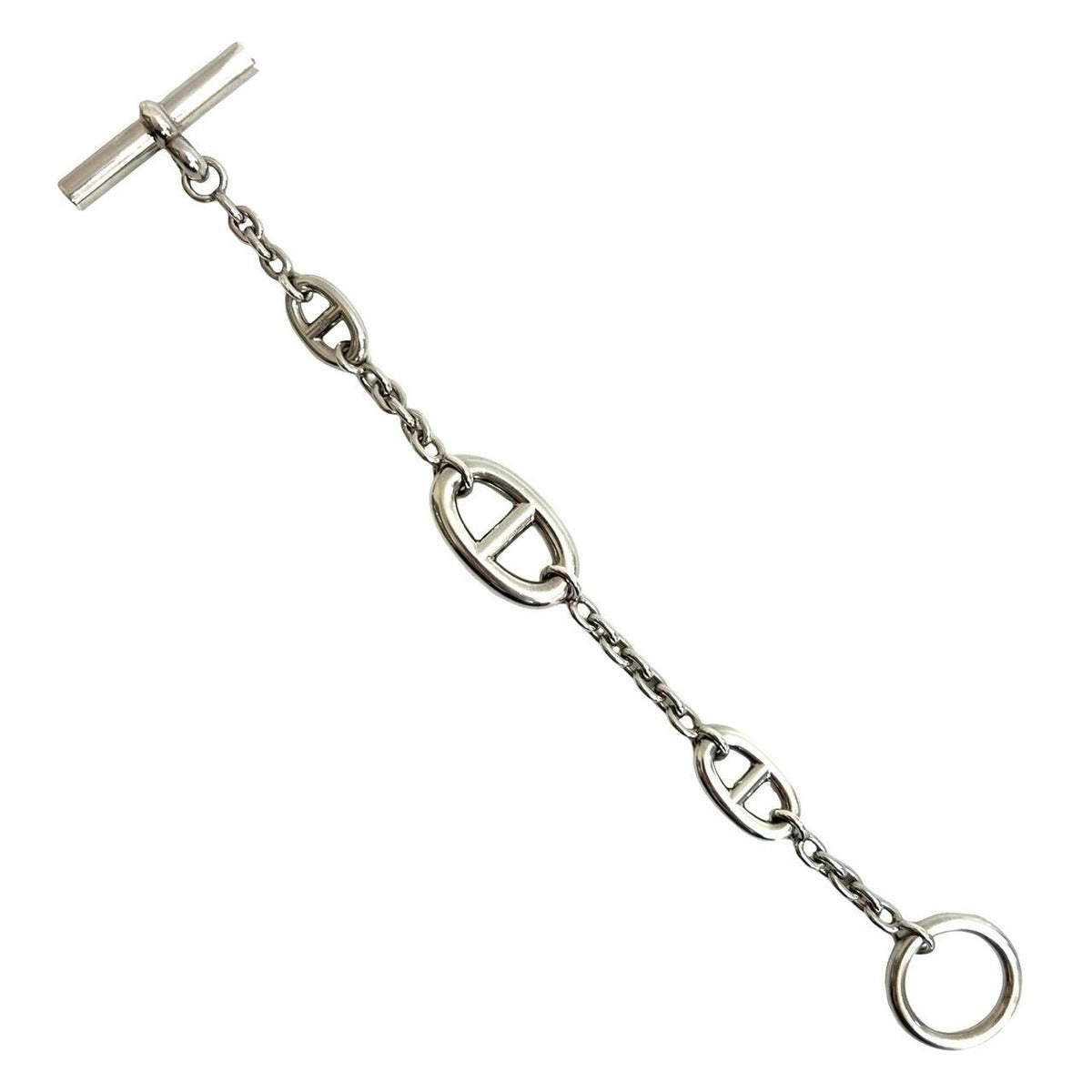 Hermes Farandole Chain Bracelet Bangle — view 6