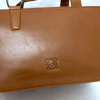 Loewe Handbag Brown Anagram Soft — view 7
