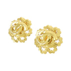 Chanel Vintage Earrings Gold — view 2