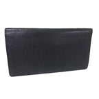 Louis Vuitton Wallet Portefeuille Ron Dark Navy Taiga Foldable