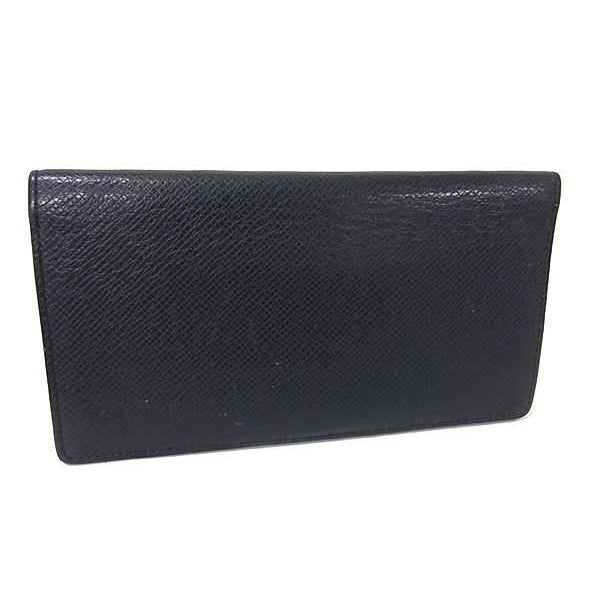 Louis Vuitton Wallet Portefeuille Ron Dark Navy Taiga Foldable