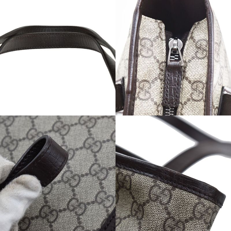Gucci Shoulder Tote Bag GG Supreme Leather 87 Kb009 — view 9