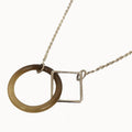 Hermes Necklace Ras de Cou Osmose Pendant Buffalo