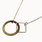 Hermes Necklace Ras de Cou Osmose Pendant Buffalo