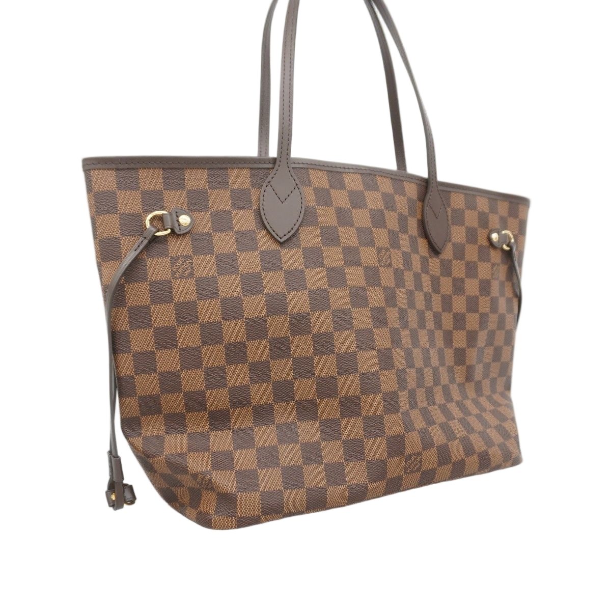 Louis Vuitton Tote Damier Neverfull MM Ebene Rosevalerine — view 2