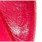 Louis Vuitton 08 Butterfly V Mark Patent Leather Mules 35 Bl0048 Red — view 3