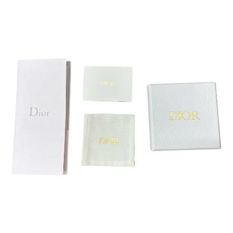 Christian Dior Ring Accessories Jewelry Small CD Logo GP Rhinestone — view 9