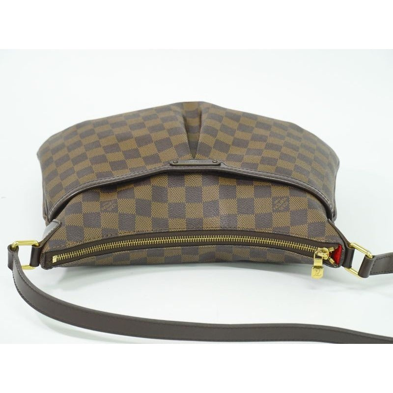 Louis Vuitton Bloomsbury PM Damier Ebene Shoulder Bag Pochette — view 5