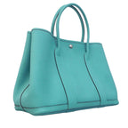 Hermes Tote Garden Party PM Country Blue Atoll Silver — view 2