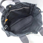 Hermes Deauville Tote MM Navy Black — view 9