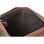 Gucci Key Case Coin with Key Ring Blooms GG Supreme Canvas Pink Multi — view 7