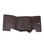 Louis Vuitton Wallet Damier Porte Monnaie Vie Carte Cles Di Ebne Brown — view 5