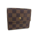 Louis Vuitton Wallet Damier Porte Monnaie Vie Carte Cles Di Ebne Brown