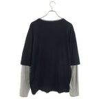 Celine Rx06 N671 Q Layered Loose Long Sleeve Cut And Sew XL — view 2