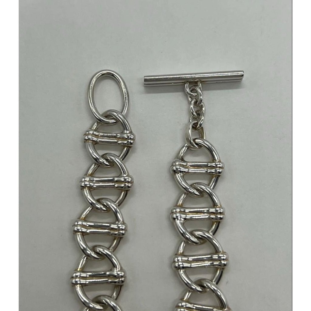Gucci Anchor Chain Toggle Bracelet SV 925 Vintage — view 8