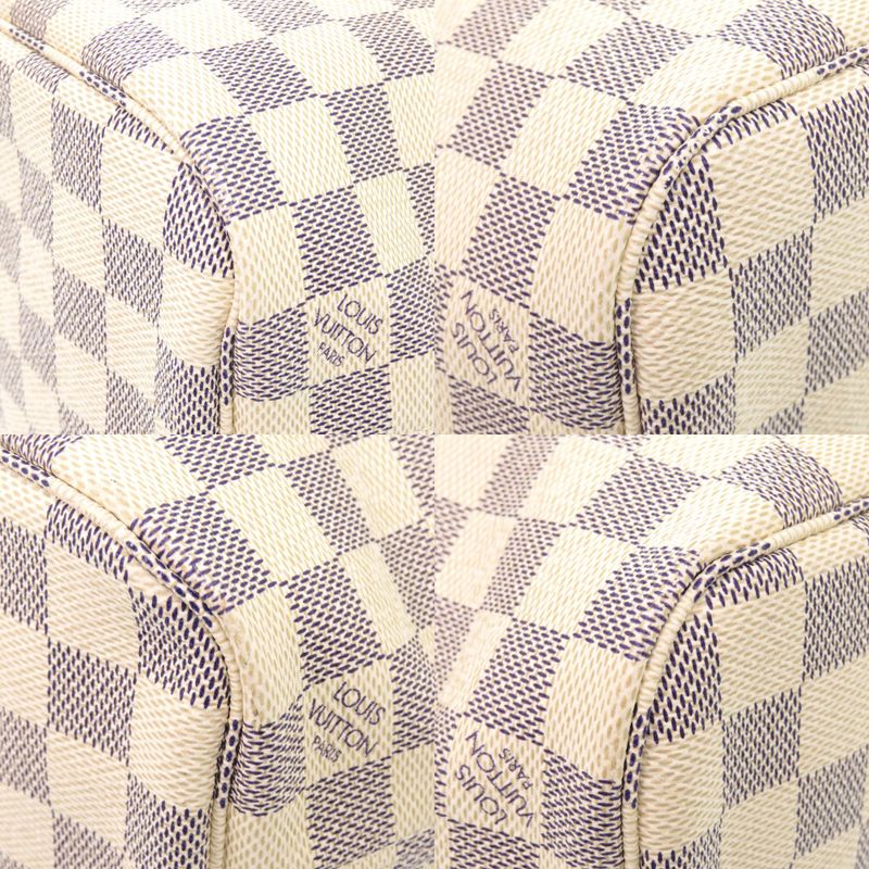Louis Vuitton Neverfull PM Damier Azur Tote Bag 0150 — view 4