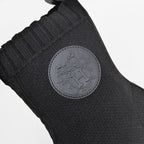 Hermes Jenna 90 Black Size 38 1 2 Short Knit Boots — view 7