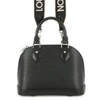 Louis Vuitton Epi Alma BB 2-Way Shoulder Bag Black