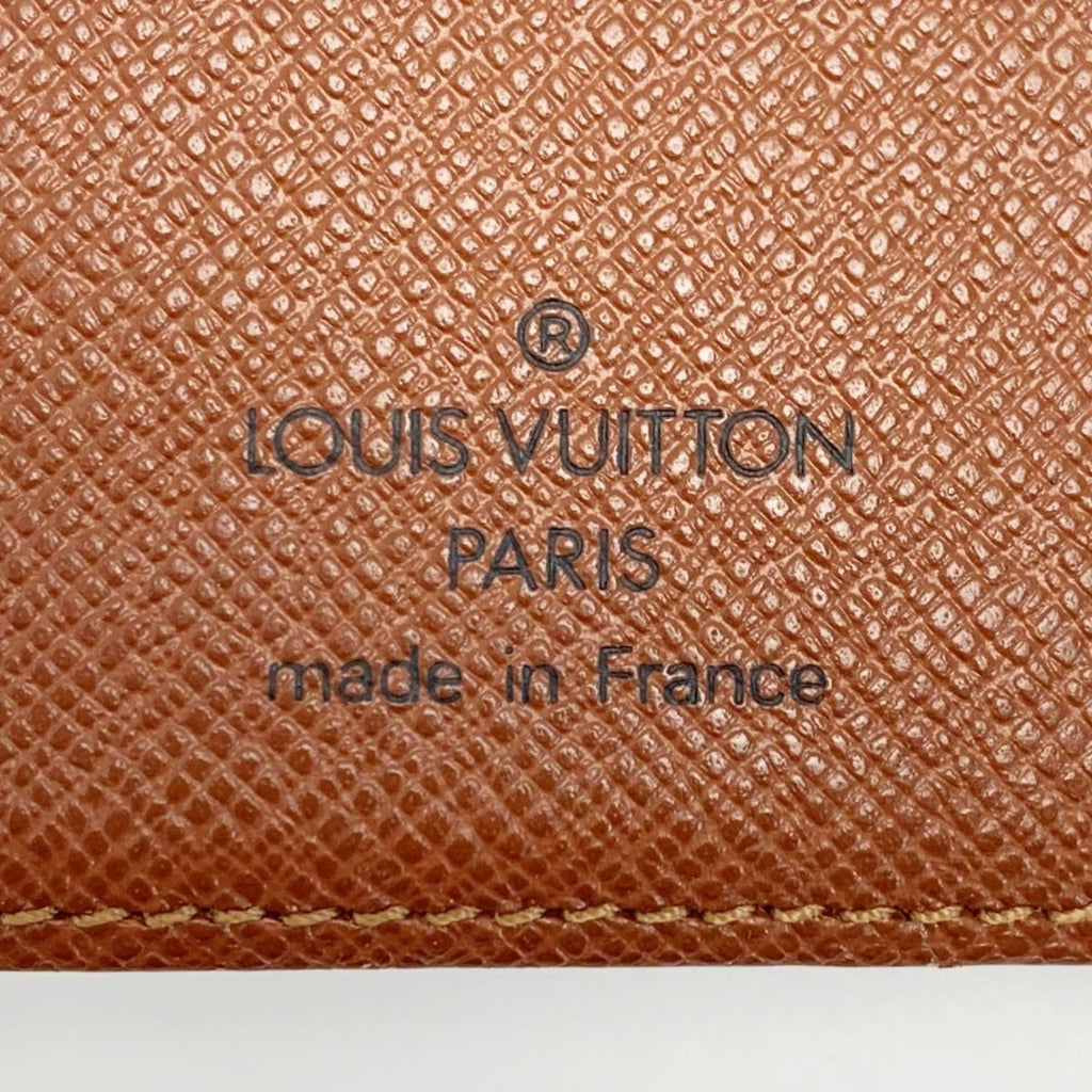 Louis Vuitton Monogram Agenda PM Notebook Cover Gold Hardware — view 4