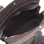 Hermes Backpack Her Line a Dos MM Gray Canvas — view 3