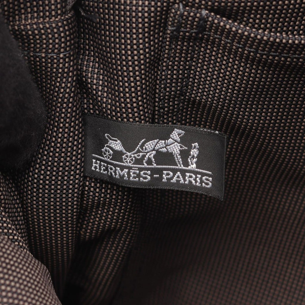 Hermes Backpack Her Line a Dos MM Gray Canvas — view 4