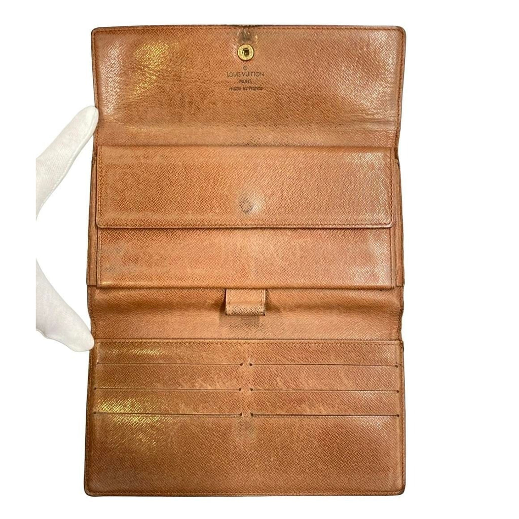 Louis Vuitton Wallet Trifold Porte Tresor International Monogram — view 3