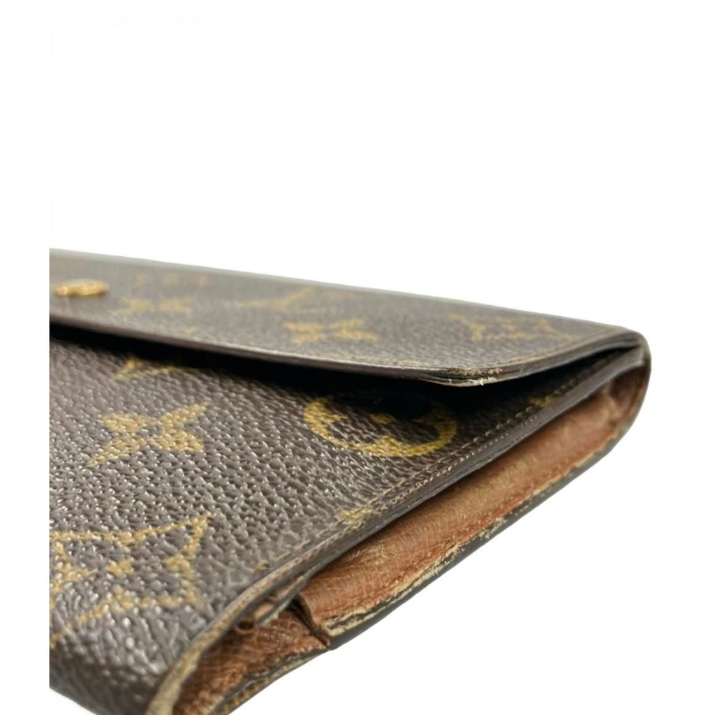 Louis Vuitton Wallet Trifold Porte Tresor International Monogram — view 6