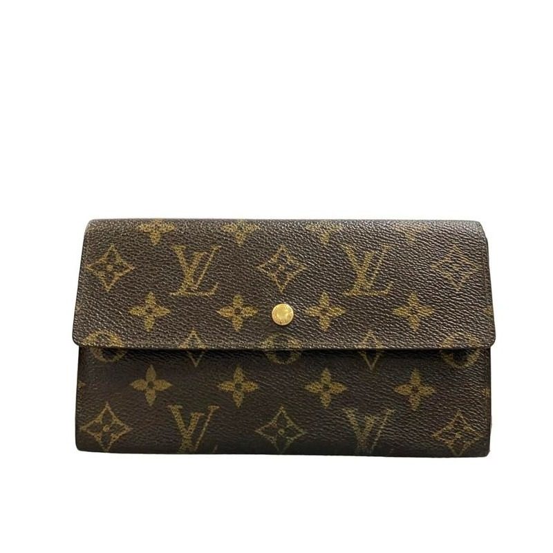 Louis Vuitton Wallet Trifold Porte Tresor International Monogram