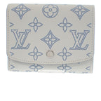Louis Vuitton Portefeuille Iris Compact Bifold Wallet Monogram Mahina