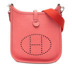 Hermes Evelyne Tpm Amazon Crossbody Shoulder Bag Rose Azalea le Jupivoine