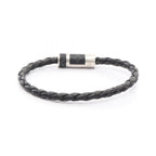 Louis Vuitton Bracelet Stainless Steel Silver Black-based — view 2