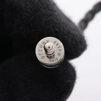 Louis Vuitton Bracelet Stainless Steel Silver Black-based — view 5