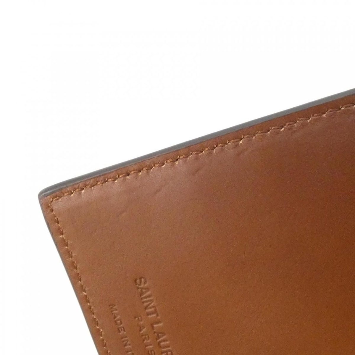 Saint Laurent Wallet Chesnut — view 3
