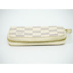Louis Vuitton Zippy Coin Purse Damier Azur Case — view 5