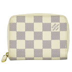 Louis Vuitton Zippy Coin Purse Damier Azur Case