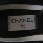 Chanel Partly Suede Leather 20K CC Logo Low Cut Sneakers Beige 39 — view 8
