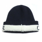 Dior Logo Knit Cap Navy 31 Noe714 Ixgh — view 2