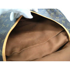 Louis Vuitton Saumur 35 Shoulder Bag Monogram Brown — view 7